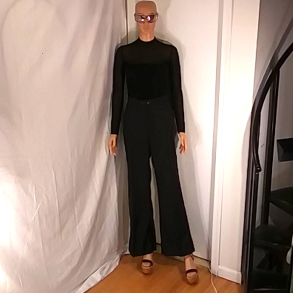 Hot 🔥 Herve Leger Paris Sheer Stretch knit Top - Picture 6 of 14